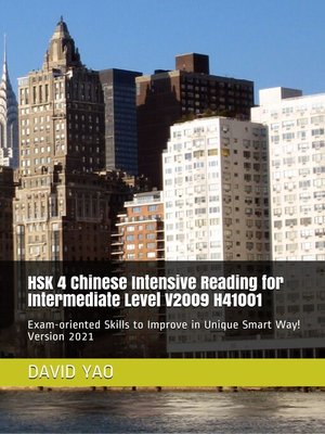 cover image of HSK 4 Chinese Intensive Reading for Intermediate Level V2009 H41001 汉语水平考试模拟考题